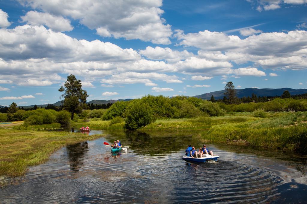 Bend-Sunriver Camping Resort Wheelchair Accessible Yurt 13 Ngoại thất bức ảnh